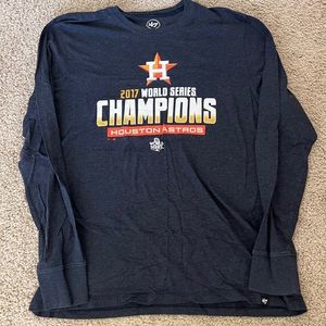 Astros 2017 World Series champs long sleeve
